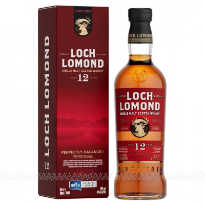 LOCH LOMOND 12 YEAR OLD  PERFECTLY  SINGLE MALT